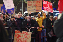 Protest gegen Dügida